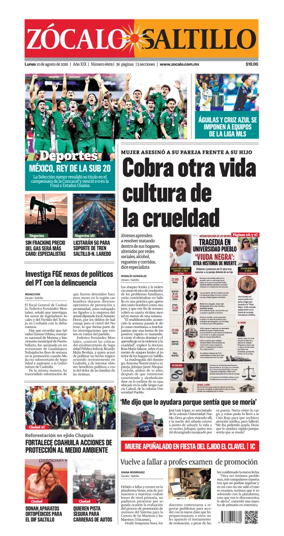 Cover of Zocalo Saltillo