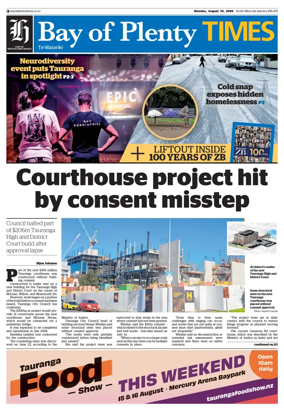 Cover of Bay of Plenty Times