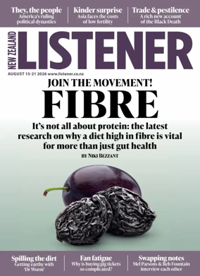 Cover of New Zealand Listener