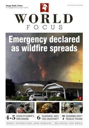 Cover of Otago Daily Times-World Focus