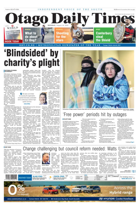 Cover of Otago Daily Times
