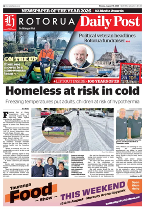 Cover of Rotorua Daily Post