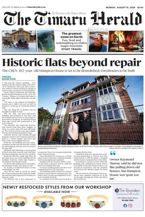 Cover of The Timaru Herald