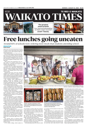 Cover of Waikato Times
