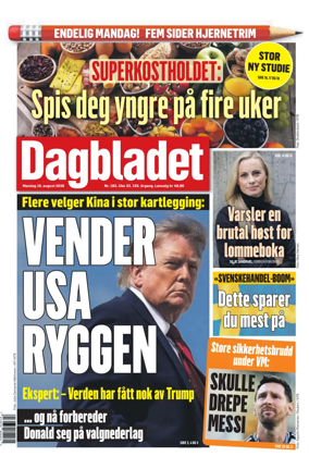 Cover of Dagbladet
