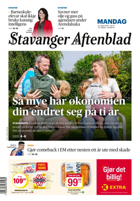 Cover of Stavanger Aftenblad