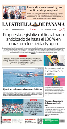 Cover of La Estrella de Panama