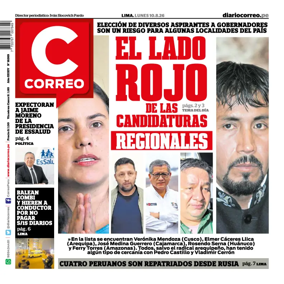 Cover of Diario Correo