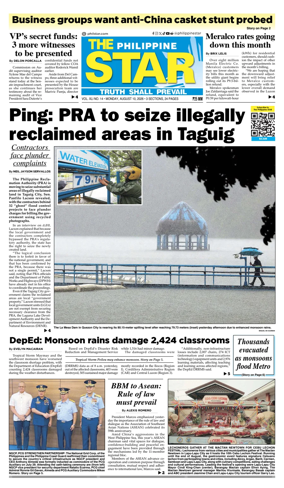 Cover of The Philippine Star