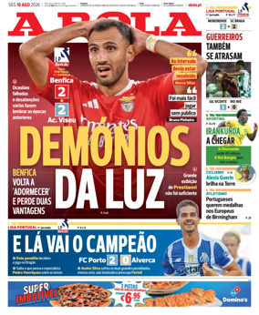 Cover of A BOLA (Portuguese)