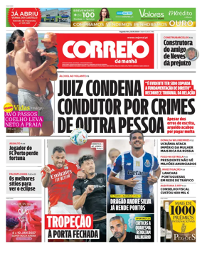 Cover of Correio da Manha