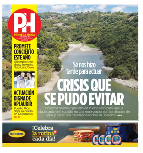 Cover of Primera Hora