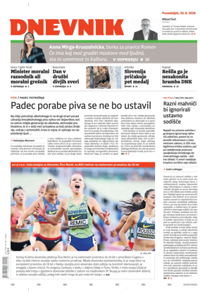 Cover of Dnevnik (Slovenija)
