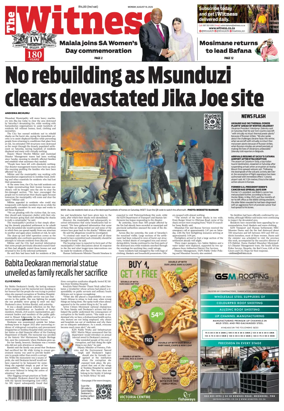 Cover of The Witness (South Africa)