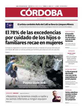 Cover of Diario Cordoba