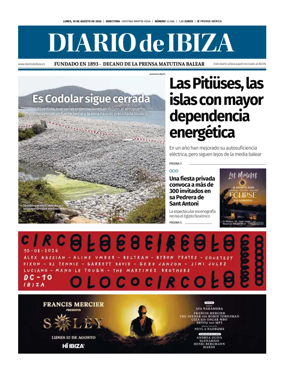 Cover of Diario de Ibiza