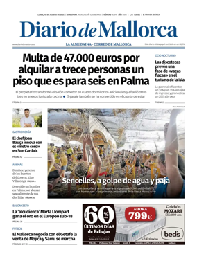 Cover of Diario de Mallorca