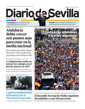 Cover of Diario de Sevilla