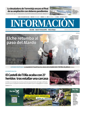 Cover of Diario Informacion (Elche y Vega Baja)