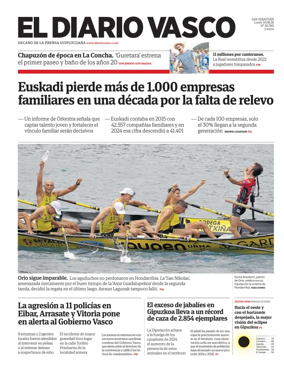 Cover of Diario Vasco (Bidasoa)