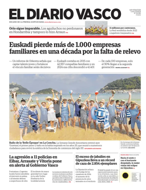 Cover of Diario Vasco (Tolosa-Goierri)