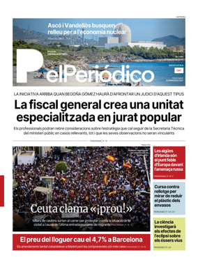 Cover of El Periodico - Catala
