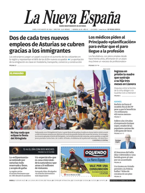 Cover of La Nueva Espana (Oviedo)