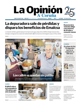 Cover of La Opinion de A Coruna