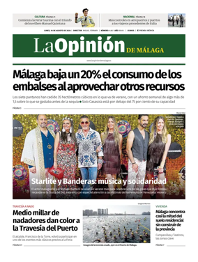 Cover of La Opinion de Malaga