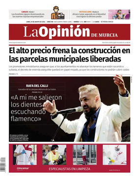 Cover of La Opinion de Murcia