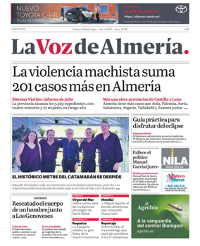 Cover of La Voz de Almeria