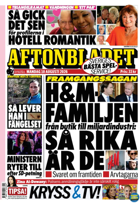 Cover of Aftonbladet