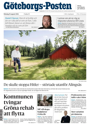 Cover of Goteborgs-Posten