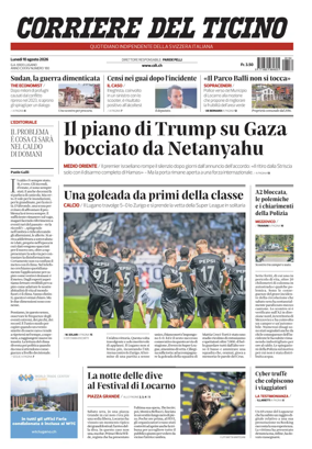 Cover of Corriere del Ticino