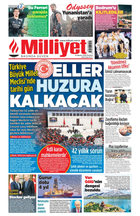 Cover of Milliyet