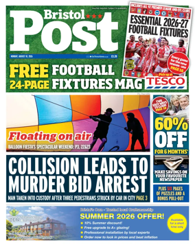 Cover of Bristol Post