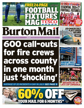 Cover of Burton Mail
