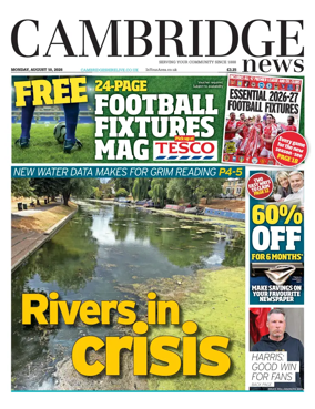 Cover of Cambridge News