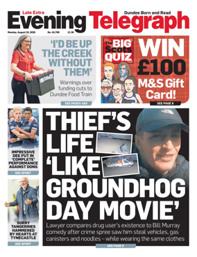 Cover of Evening Telegraph (First Edition)