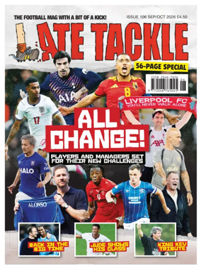 Cover of Late Tackle Football Magazine