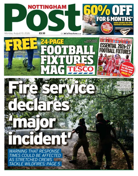 Cover of Nottingham Post