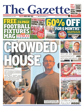 Cover of Teesside Evening Gazette