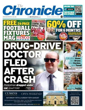 Cover of The Chronicle (South Tyneside and Durham)