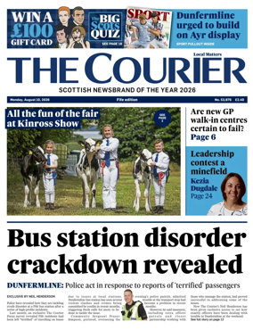 Cover of The Courier & Advertiser (Fife Edition)
