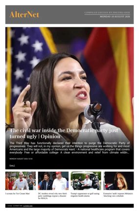 Cover of AlterNet