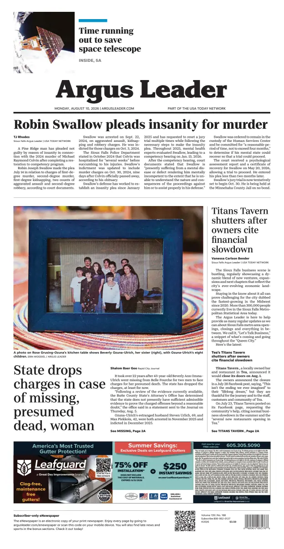 Cover of Argus Leader