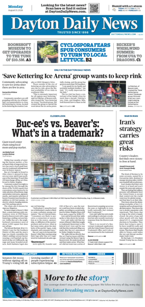 Cover of Dayton Daily News
