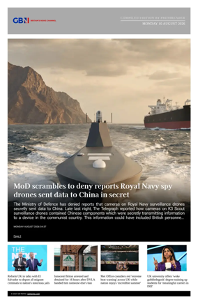 Cover of GB News UK