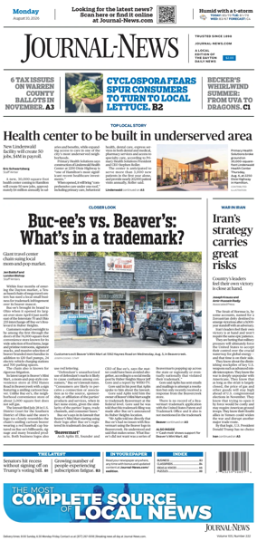 Cover of Hamilton Journal News
