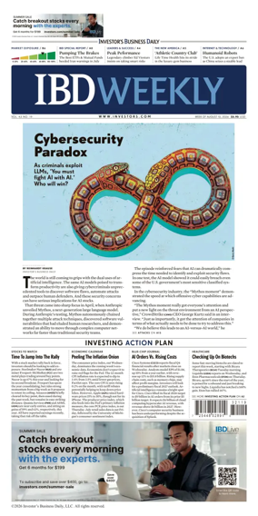 Cover of Investor's Business Daily